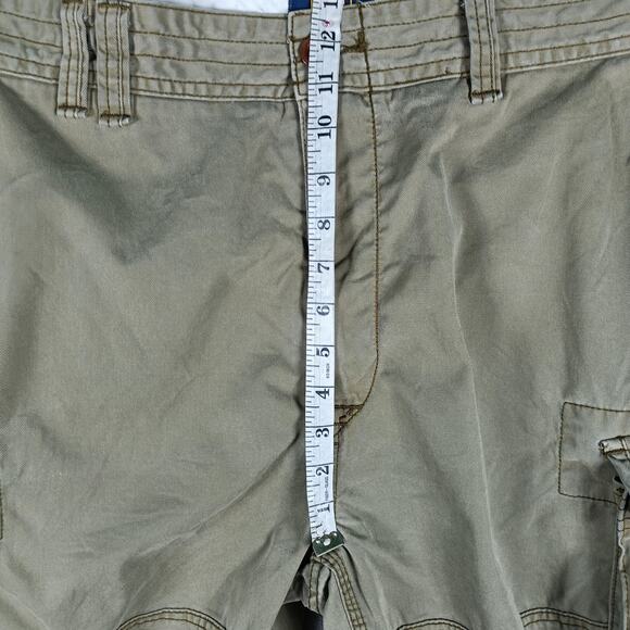 Polo Ralph Lauren Cargo Shorts Mens 42 Khaki Classic Polo Chino Utility Pockets - Picture 5 of 10